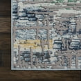 thumbnail image 4 of Nourison Urban Chic Abstract Grey/Multicolor 5'3" x 7'3" Area Rug, (5x7), 4 of 8