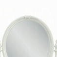 thumbnail image 3 of Dorie Vanity Dresser Mirror, 35x48, White Wood Floral, Beveled Edge, 3 of 5