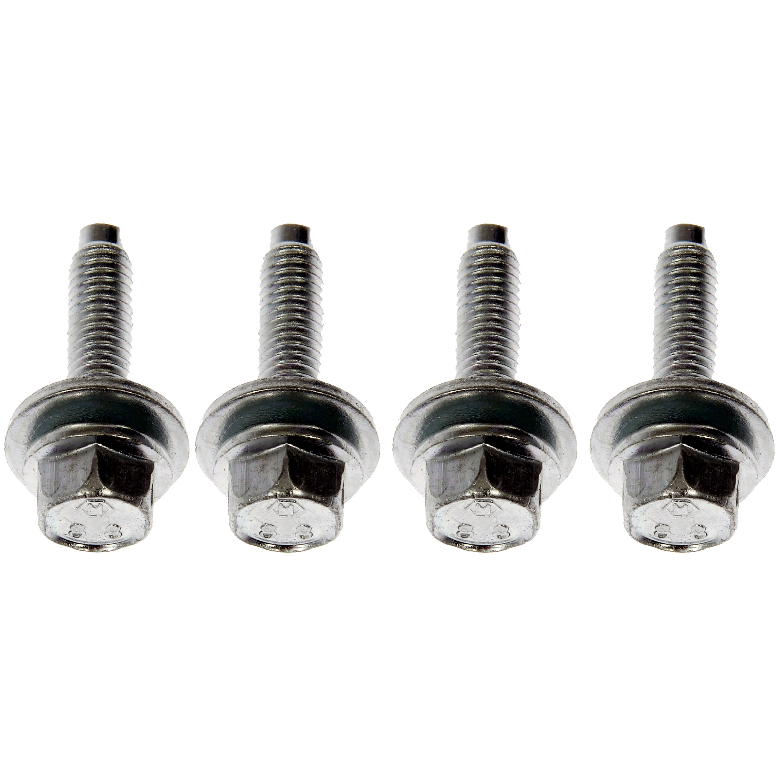 Dorman 990-662 Oil Pan Bolts Or Auxiliary Pump Bolts - M6-1.0 X 22 MM for Specific Ford Models (Pack of 4)