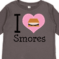 thumbnail image 4 of Inktastic I Love Smores Girls Long Sleeve Toddler T-Shirt, 4 of 5