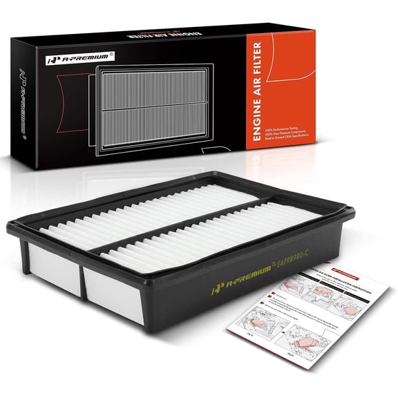 A-Premium Engine Air Filter Compatible with Mazda 3 2004-2013, 3 Sport 2009-2013, 5 2006-2010 2012-2017, 2.0L 2.3L 2.5L