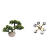 thumbnail image 1 of Figura Artificial De Bonsái Con Forma De Esfera De Burbujas, Planta Artificial, Estatua Moderna, Adorno De Mesa, Escultura Decorativa Para Escritorio, Oficina, Estante, Sala De Estar,, 1 of 8