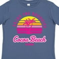 thumbnail image 4 of Inktastic Summer Enjoy the Sunshine Cocoa Beach Florida in Pink Boys or Girls Toddler T-Shirt, 4 of 5