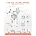 thumbnail image 2 of Piezas para Sacaleches MilkFlow Kit Compatible con Spectra S1 S2 S9 Plus, 2 of 8