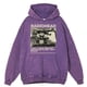 thumbnail image 2 of Sudadera con capucha vintage desgastada para hombre, estilo hip hop, estilo gira por Norteamérica, estilo rockero, otoño, 100 % algodón, talla grande, 2 of 5