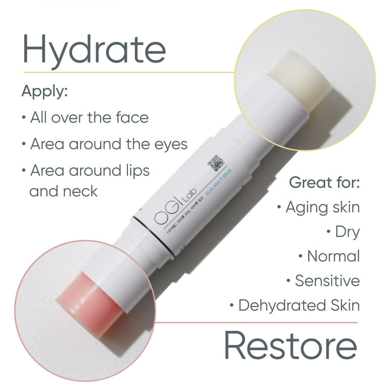 OGILab Dual Multi Balm Stick - Korean Skin Care Moisturizer