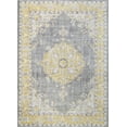 thumbnail image 2 of Well Woven Machine Washable Nile Tarifa Vintage Bohemian Medallion Floral Border Yellow 3'9" x 5'7" Area Rug, 2 of 8
