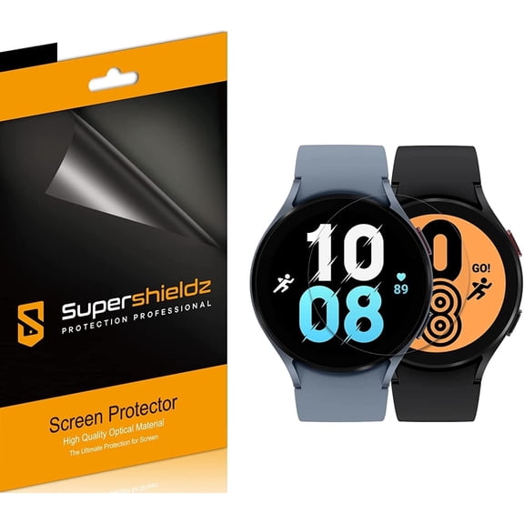 [6-Pack] Supershieldz for Samsung Galaxy Watch 4/ 5/ 6/ 7 (44mm) / Garmin Fenix 8 / 8 Pro (Solar/Amoled) 47mm / Fenix E (47mm) Screen Protector, Anti-Glare & Anti-Fingerprint (Matte) Shield