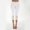 X-134White, variant on ZHOGXU Women Casual Jeans Elastic Waist Lace Trim Slim Fashion Stretch Calf Length Denim Pants Trousers For Outdoor Activities,Black,L