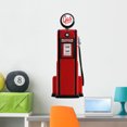 thumbnail image 1 of 1950s Gas Pump Wall Decal by Wallmonkeys Peel and Stick Graphic (36 in H x 14 in W) WM288106, 1 of 4
