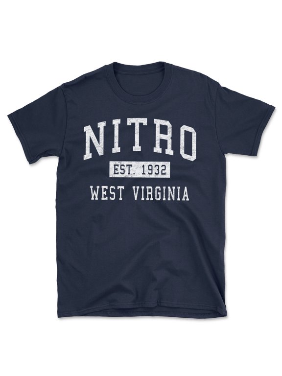 Nitro West Virginia Classic Established Men's Cotton T-Shirt