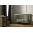 thumbnail image 3 of South Shore Cotton Candy Baby Crib with Adjustable Height, in Sage Green, 3 of 11