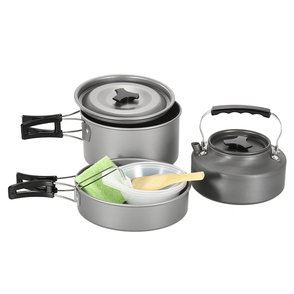 Lightweight Camping Cookware Set Hiking Backpacking Outdoor Cooking