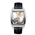 thumbnail image 6 of Christmas Day Gift Luxury Men's Tourbillon Automatic Mechanical Watch Genuine Leather Band Silver, 6 of 8
