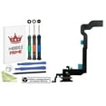 thumbnail image 1 of MobilePrime Black Charging Charger Port Complete Professional Repair Kit Compatible with Tools for i-Phone X A1865, A1901, A1902, 1 of 1