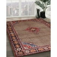 thumbnail image 2 of Ahgly Company Indoor Rectangle Traditional Saffron Red Persian Area Rugs, 2' x 5', 2 of 6