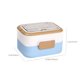 thumbnail image 4 of Lonchera para adultos | Caja Bento | Contenedor de almacenamiento de alimentos para la preparación de comidas | Transportador de almuerzo portátil de plástico a prueba de fugas | Caja de dieta para, 4 of 9