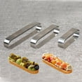 thumbnail image 2 of 1pc, Oval Cake Mold Ring, Stainless Teel Mousse Cake Ring, Tiramisu Mold, Cookie Cutters, Pancake Molds, Baking Tools, Kitchen Gadgets, Kitchen Accessories, Home Kitchen Items, Multiple Sizes Optiona, 2 of 4