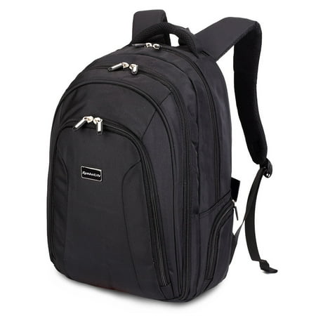 Coastacloud Business Laptop Backpack Outdoor Sports Travel Gear Bag Computer Daypack Shoulder Bag Double Laptop Compartment (Best Business Travel Gear)
