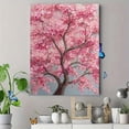 thumbnail image 4 of Pink Cherry Blossom Tree Canvas Print Wall Art for Living Room Bedroom Office Restaurant Cafe Decor, 4 of 8