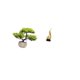 thumbnail image 5 of Colección De Bonsáis Artificiales, Centros De Mesa Con Plantas Artificiales, Estatua Abstracta De Fuego, Adorno Artesanal, Recuerdo, Figura De Llama De Resina, Escultura De Arte Moderno, 5 of 8