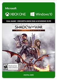 shadow of war digital code xbox one
