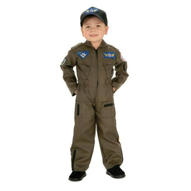 Costumes For All Occasions RU882701T Pilote de Chasse de l'Armée de l'Air Toddlr