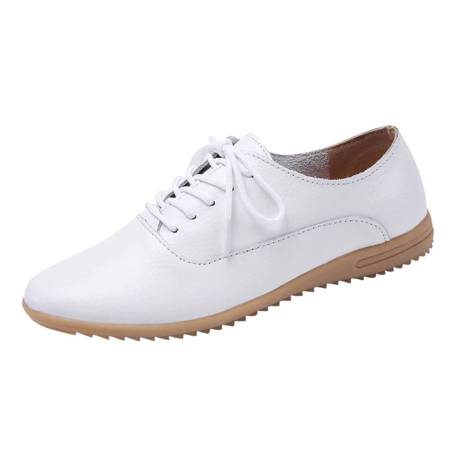 Kenklcie Women Shoes Small White Shoes With Flat Soles Women Students