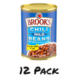 thumbnail image 6 of ( 12 Pack) Brooks Chili Beans, Canned Red Beans in Chili Sauce, Mild Flavor, 15.5 oz., 6 of 6