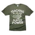 thumbnail image 5 of Teaching Is My Super Power Shirt Teacher Gifts Funny Teacher Tee Back to School Shirts (Small Grey), 5 of 6