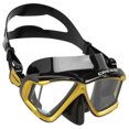 thumbnail image 2 of Visor Máscara Adulto CRESSI  Liberty Quattro Negro/Amarillo Cuatro Lentes Transparentes Amplia Visión, 2 of 6