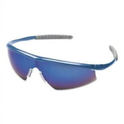 Tremor Protective Eyewear, Blue Diamond Mirror Lens, Indigo Blue Frame, Nylon