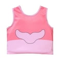 thumbnail image 4 of oqasdz Girls Swimwear Life Jacket For Beachwear Swimming Summer Outdoor Activities Relaxed Swim Vest For Kids Toddler Baby, 4 of 5