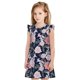 thumbnail image 1 of Fotbe Rose Flowers Vestido de Dormir para Niñas de 3 a 10 Años, Mangas Cortas, Estilo Princesa, Pijama Camisón con Mangas Voladas-Large, 1 of 6