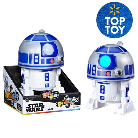 Star Wars Droidables R2-D2, Star Wars Electronic Action Figure, Interactive Toys (4")