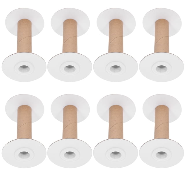 KAKOWELY spool 10Pcs Wire Winding Spools Yarn Sewing Spools Practical Weaving Bobbins Craft Spools for Embroidery3.94"X2.68"X2.68"