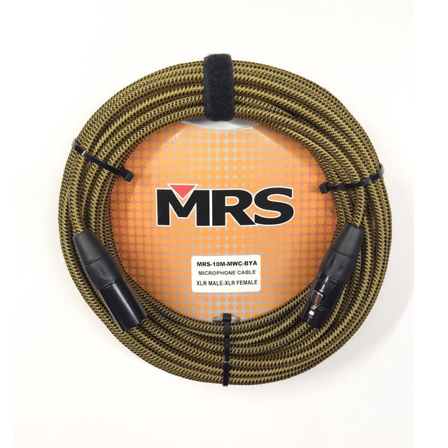 MORRISON Cable para Micrófono XLR de 10 metros Color Café MRS-10M-MWC-BYA MORRISON