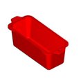 thumbnail image 1 of Bandeja de goteo recogedor de grasa silicona barbacoa aceite taza revestimiento Rojo 1 pieza, 1 of 5