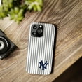 thumbnail image 3 of iPhone Slim Case - Yankees New York NY Jersey Baseball Stripes Major White, 3 of 6