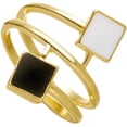 thumbnail image 1 of IFANLANDOR Anillo Abierto Dorado Ajustable Para Mujer Joyería Para Ocasiones Especiales, 1 of 8