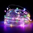 thumbnail image 1 of Cadena de luces LED con botón de alambre de cobre, cadena de luces para cumpleaños, cadena de luces pequeña con batería, decoración para tartas y fiestas de Navidad, 1 of 6
