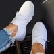thumbnail image 4 of Zapatos para mujer, de verano, tallas grandes, a la moda, informales, de malla, transpirables, para correr, botas vaqueras, 4 of 5