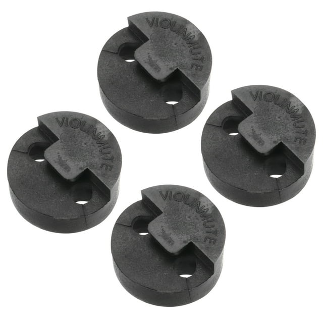 Uxcell 4/4 Violin Mute Practice Mute Set, Claw Style Red for Fiddle Volume Control