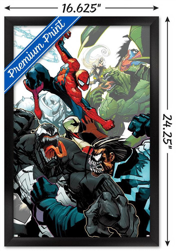 Marvel Comics - Spider-Man - Venom #160 Wall Poster, 14.725" x 22.375", Framed
