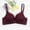 Womens Red Everyday Bras, variant on Olyvenn Women's Bras Push Up Bra Lace Bralette Wirefree Padded Brassiere Full Coverage Bras for Women Seamless Plus Size Brassiere Black 38/85