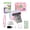 Cotton Candy, variant on myFirst Dual Screen Kids Instant Print Camera Insta 20 Bundle Set, Blue - Includes 400+ Prints & Crossbody Bag