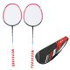 thumbnail image 2 of Raqueta de Bádminton Jadeshay 2 Piezas Rosa Doble Rendimiento, 2 of 14