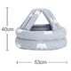 thumbnail image 4 of Grey Crown Drop Cap-Baby Toddler Cap Xemadio LKX-1300, 4 of 6