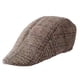 thumbnail image 1 of Gorra plana Gatsby Newsboy a cuadros con forma de pata de gallo para hombre, 1 of 2