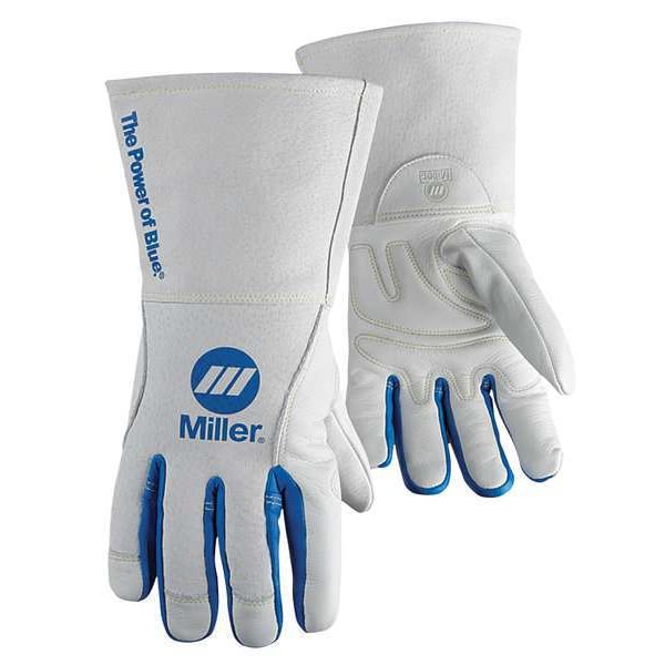 Miller Arc Armor XLRG Heavy Duty MIG/Stick Welding Gloves – Size XL, Leather